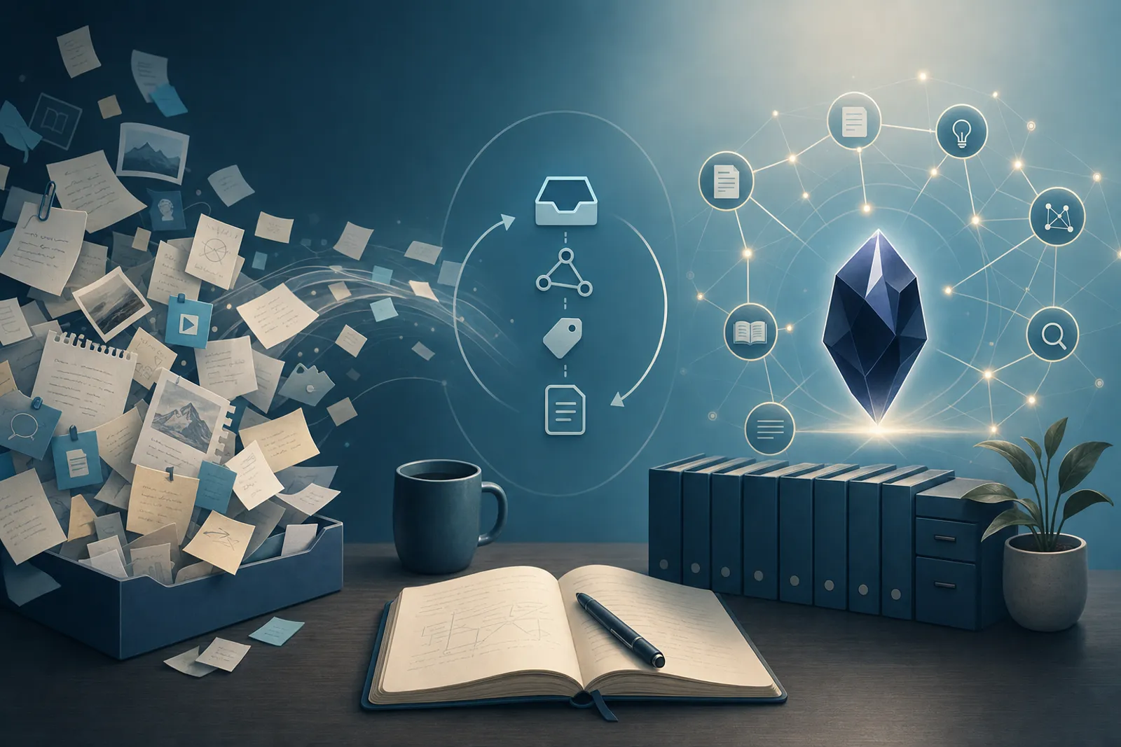 Obsidian Weekly Review: A Step-by-Step Inbox-to-Vault Ritual